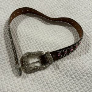 Blazin Roz rhinestone western style belt